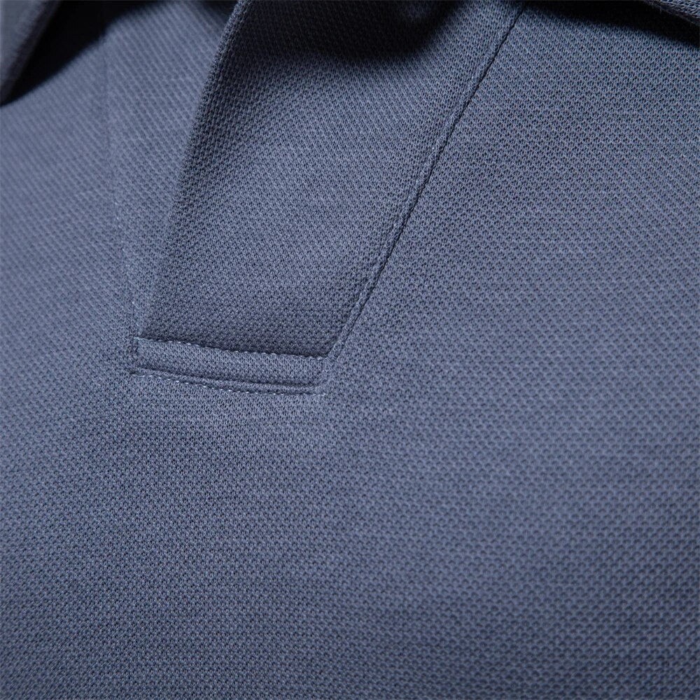 Sean™ - Langærmet premium poloshirt (1+1 = GRATIS)