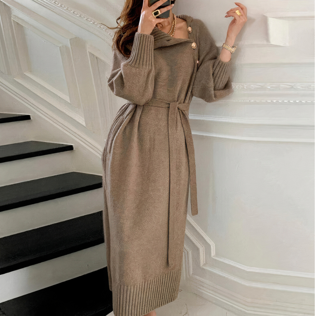 Bodil | Varm Elegant Kjole