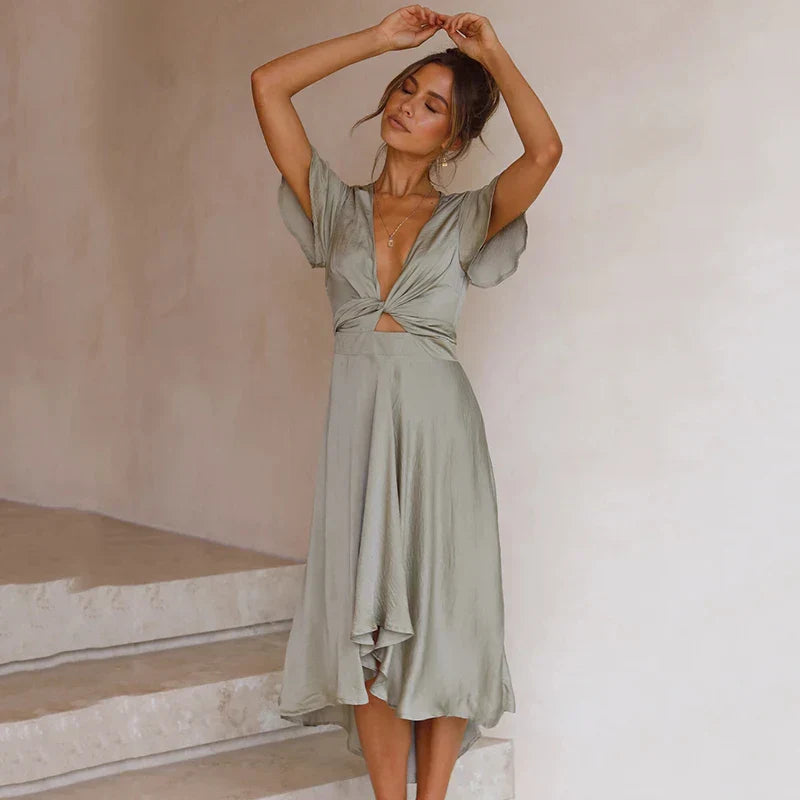 Ellana | Rosewood kjole