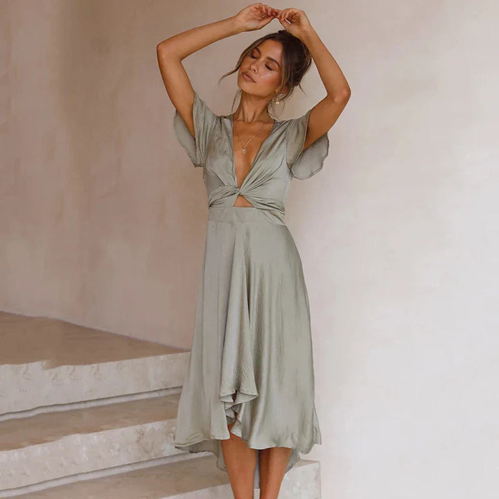 Ellana | Rosewood kjole