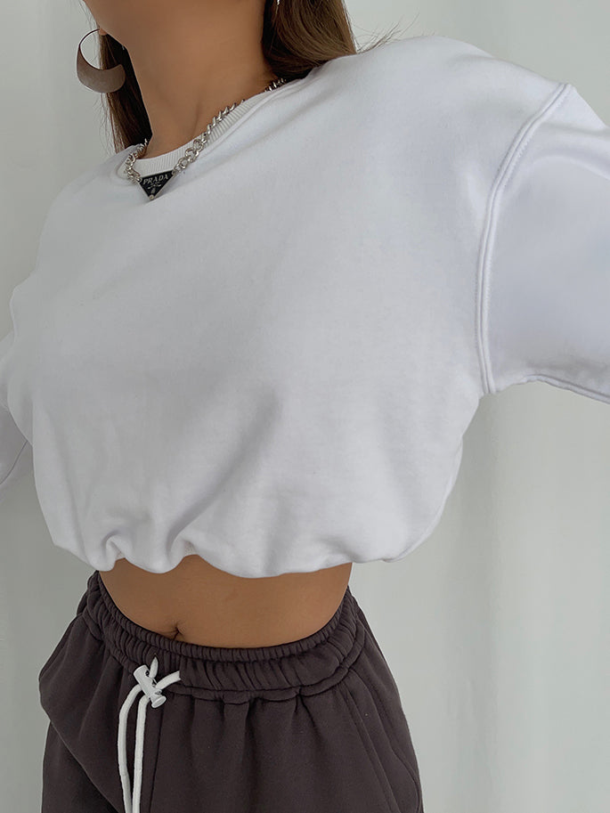 Anette - Shine On Crop Sweatshirt