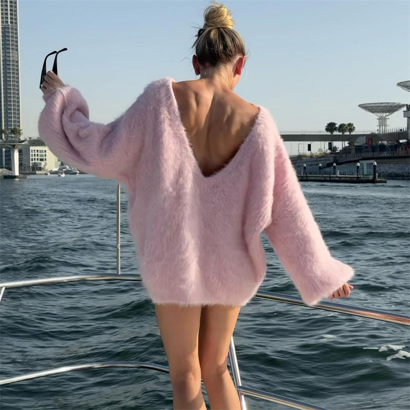 Benisa | Fuzzy Oversized Sweater