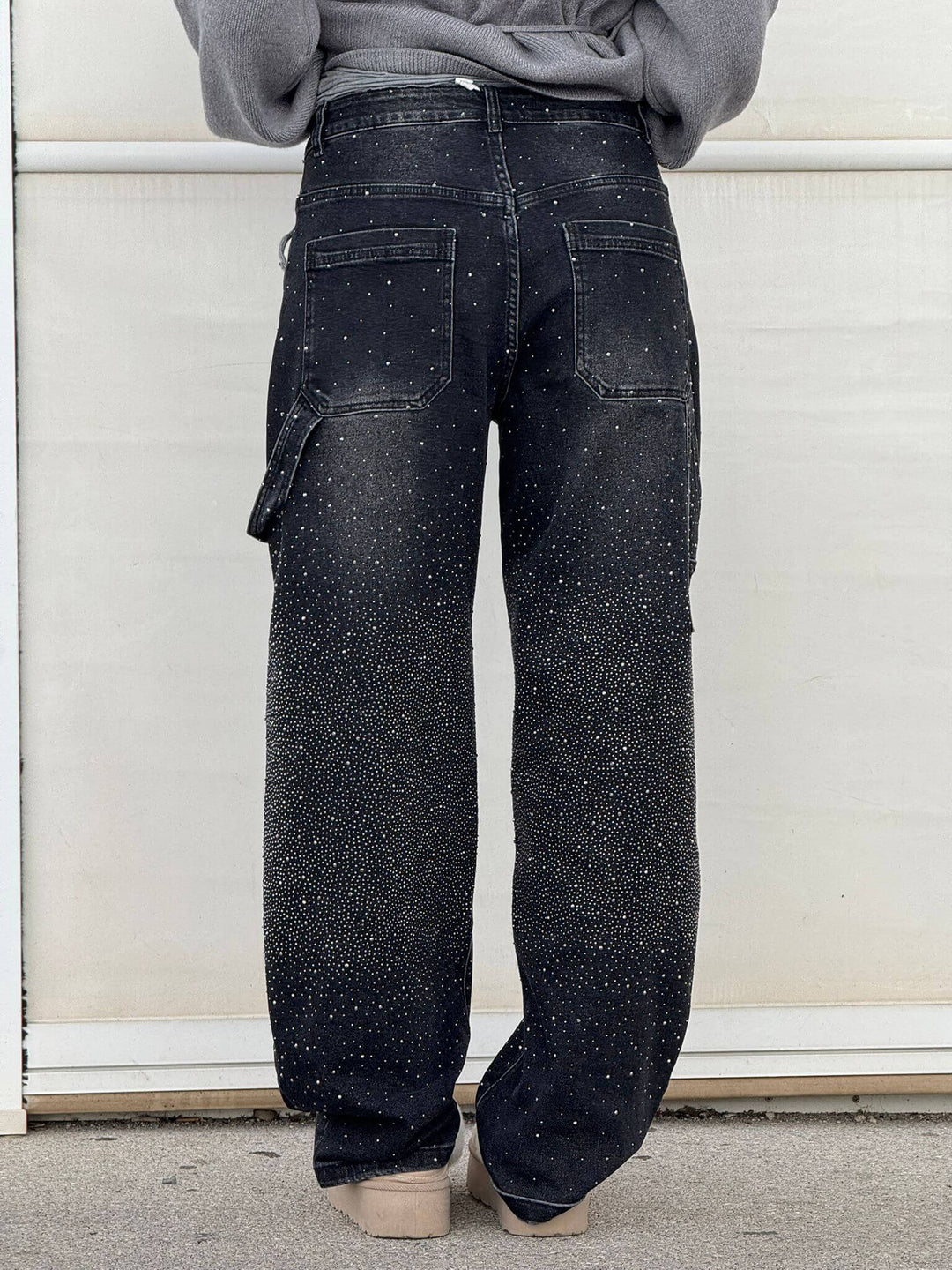 Vera | Skinnende denimjeans med løs pasform