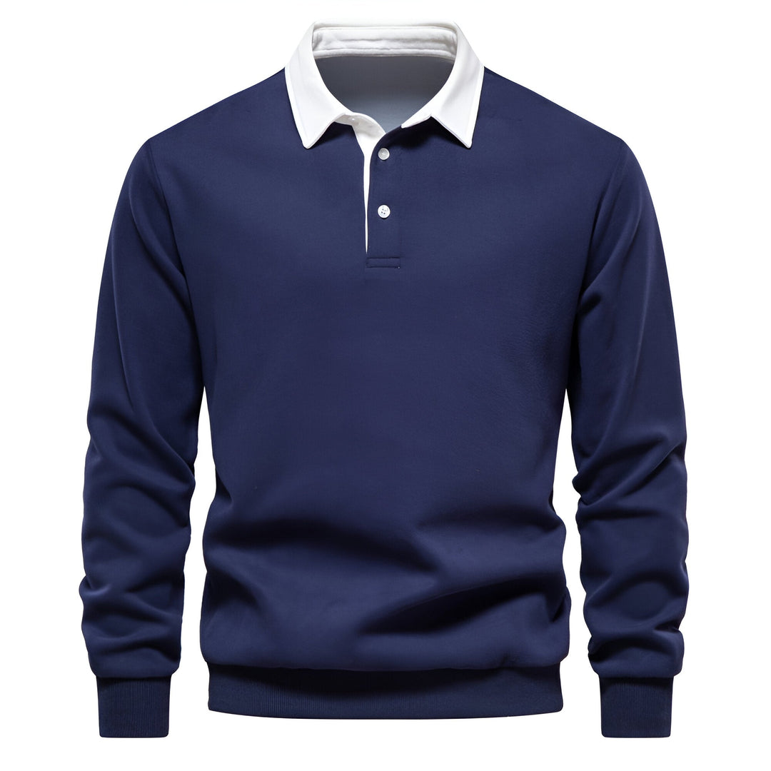 Stilfuld Polokrave Sweater