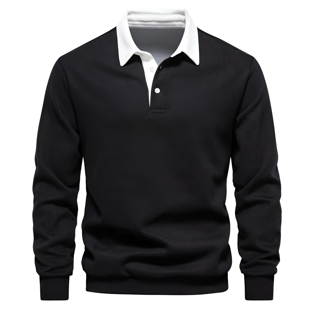 Stilfuld Polokrave Sweater
