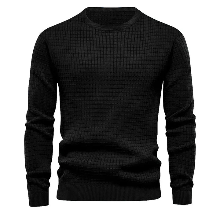Enzo | Herresweater i ternet mønster - tidløs stil og komfort