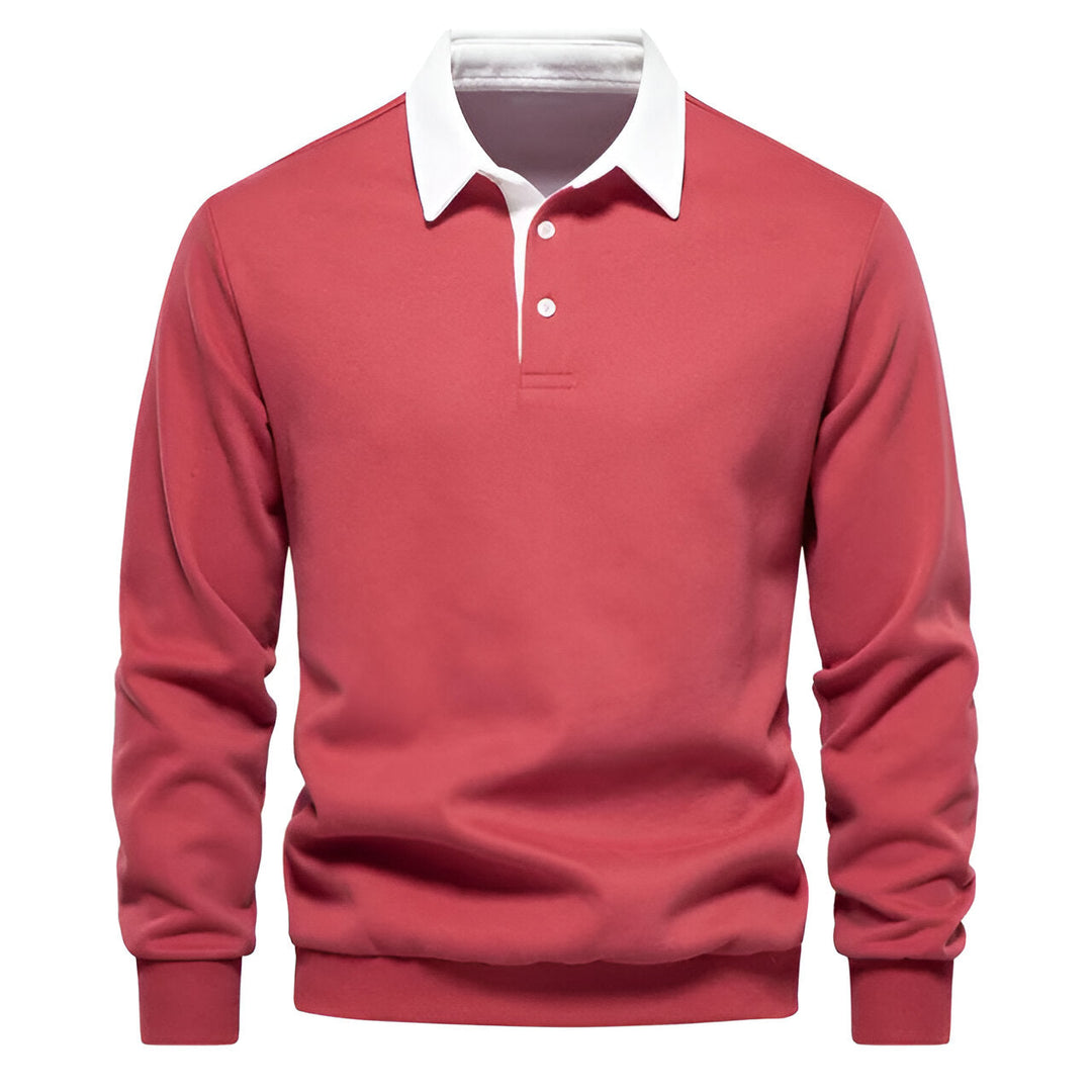 Stilfuld Polokrave Sweater
