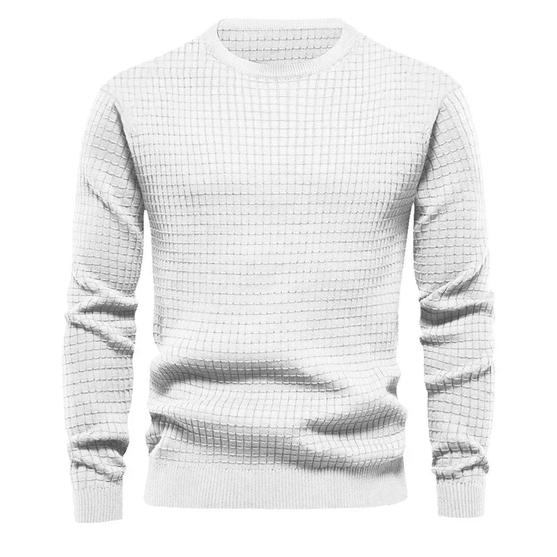 Enzo | Herresweater i ternet mønster - tidløs stil og komfort