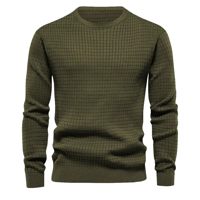 Enzo | Herresweater i ternet mønster - tidløs stil og komfort