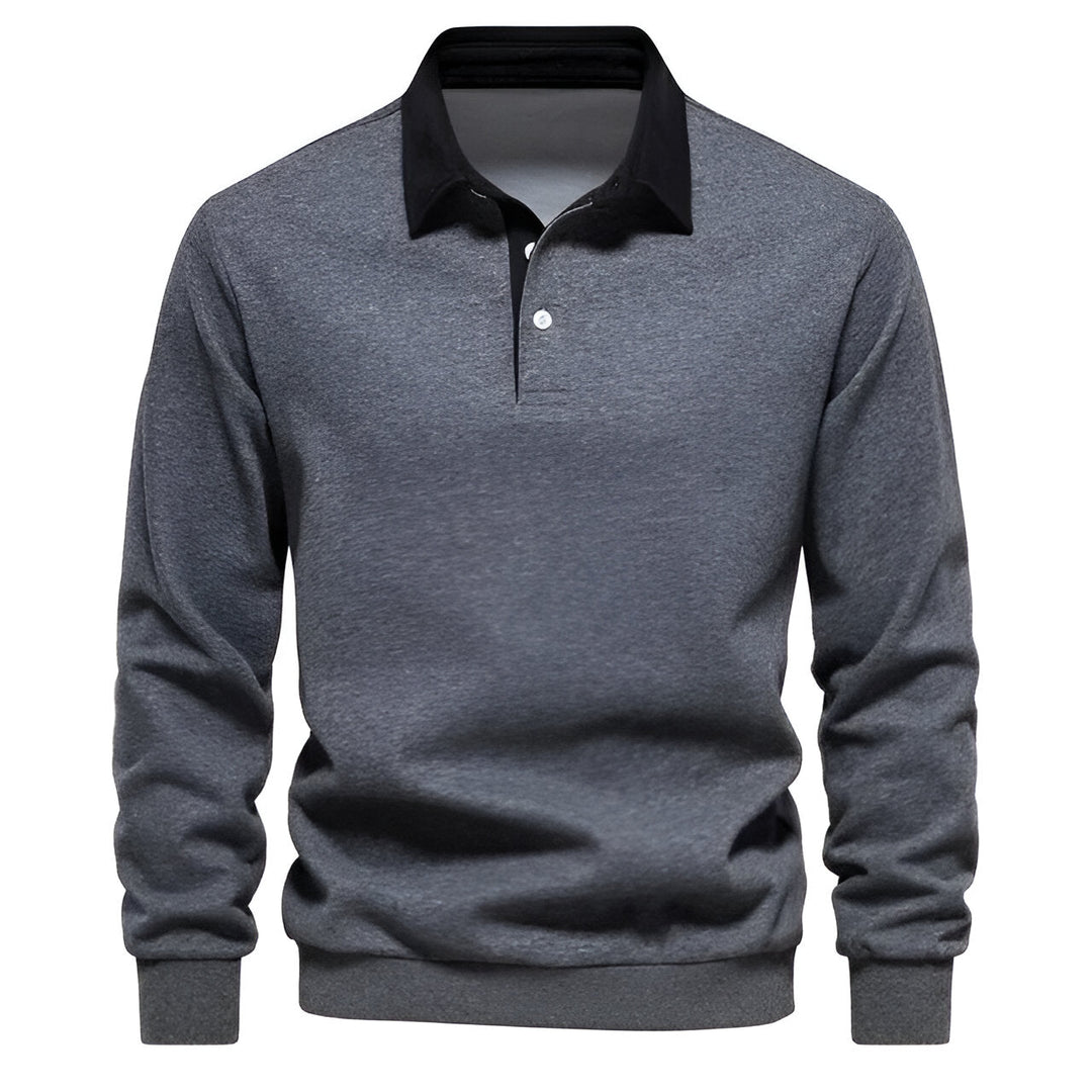 Stilfuld Polokrave Sweater