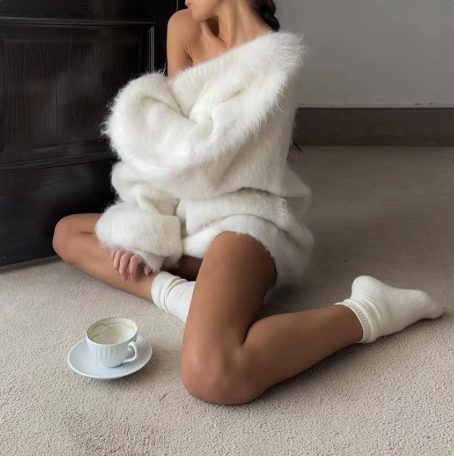 Benisa | Fuzzy Oversized Sweater