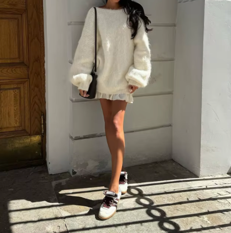 Benisa | Fuzzy Oversized Sweater
