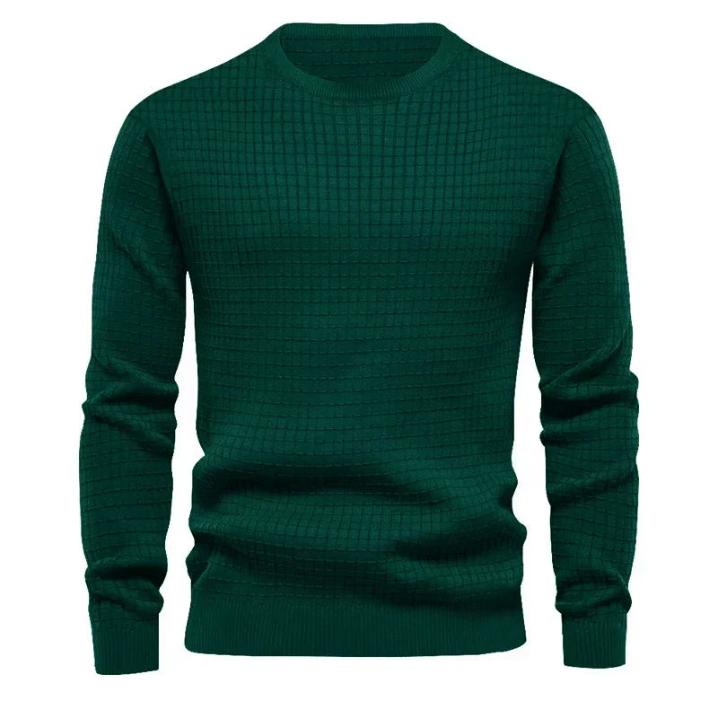 Enzo | Herresweater i ternet mønster - tidløs stil og komfort