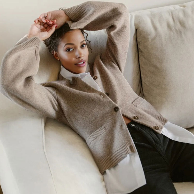 Christina - Chic Monokrom Cardigan