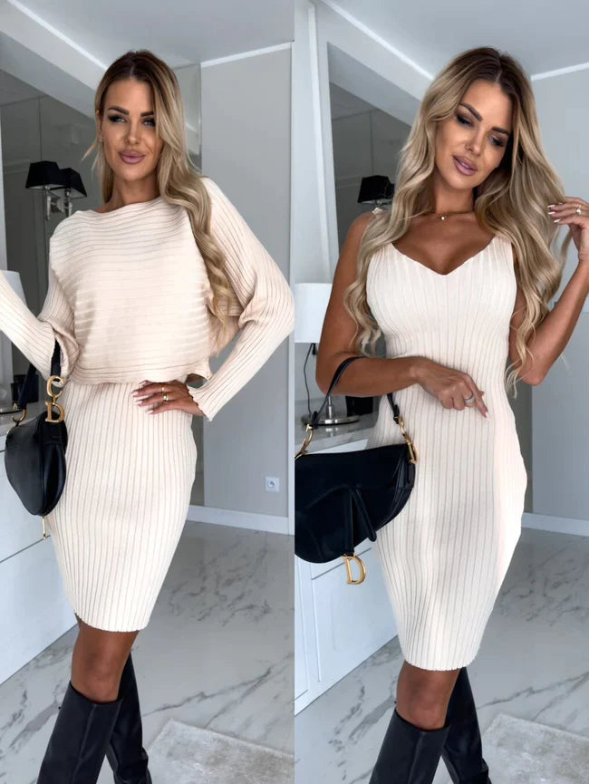 Lyla Ærmeløs kjole + Gratis sweater